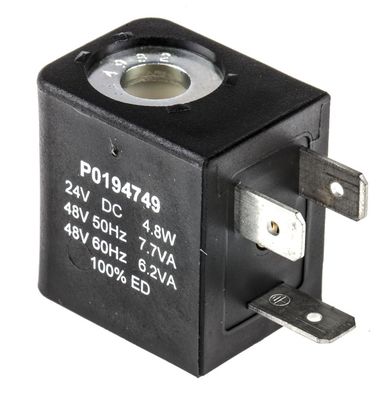 0 To 10 Bar Parker 24 V Dc Solenoid Valve Coil P2FCB449 With F Insulation Class