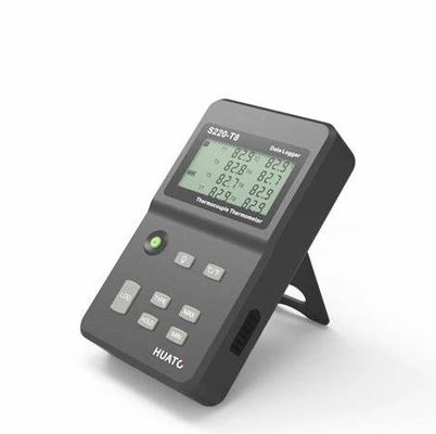 HUATO S220-T8 HVAC Oven Use 8 Channel Thermocouple Thermometer K-type Probe/oven Safe Thermometer