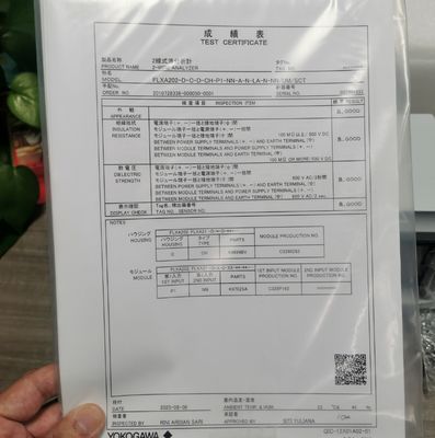 Yokogawa Multi Channel 4-Wire Analyzer with 165 x 165 x 168.5 mm Dimensions Max 3.0 kg Weight and 4-20 mA DC Output