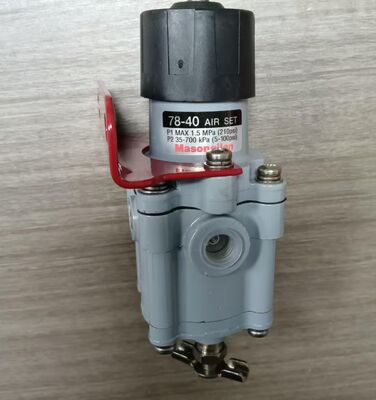Masoneilan 78-40 Customizable OEM Air Filter Regulator and Air Set with 5-40 psi Pressure Range and 210 psi Maximum Rating
