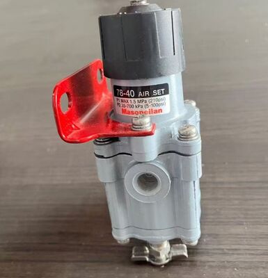 Masoneilan 78-40 Customizable OEM Air Filter Regulator and Air Set with 5-40 psi Pressure Range and 210 psi Maximum Rating