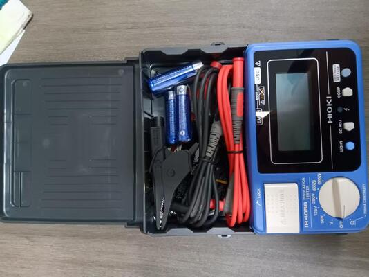 HIOKI IR4056-20 Insulation Resistance Meter with 5 Measurement Ranges 0.3s Response Time and Anti-Drop Protection