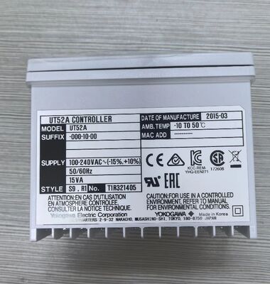 Yokogawa UT52A-000-10-00 Temperature Controller with ±0.1% F.S. Accuracy and Universal Input for Test Instruments