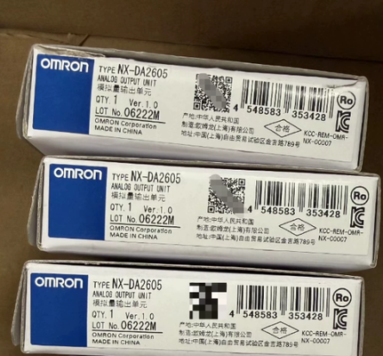 New original unit with analog output. Omron NX-DA2605 In stock and ready for immediate delivery.