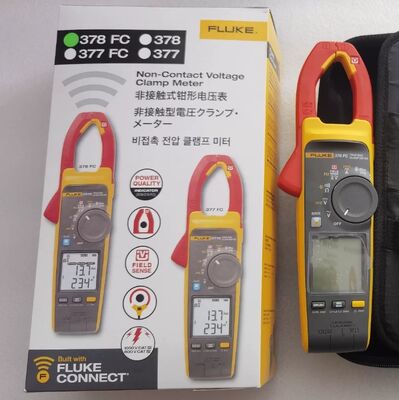 Fluke 378FC Non-Contact Voltage True-rms AC/DC Clamp Meter with iFlex Probe