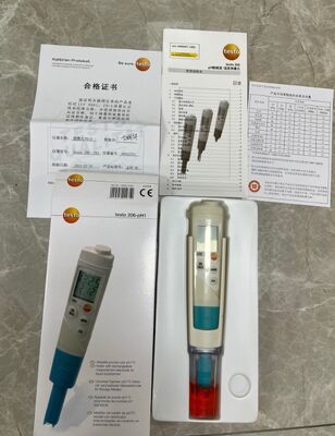 Original Testo 206-pH1 pH Meter temperature measuring instrument for liquids/polluted water/milk