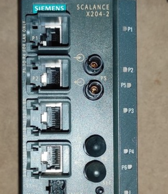 SCALANCE X204-2, managed IE switch , redundant power supply,6GK5204-2BB10-2AA3 6GK5208-0BA00-2AC2