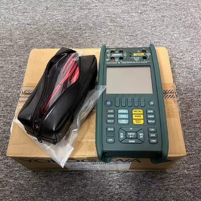 CA500 Series Multi-Function Process Calibrator  accuracy of 0.015% (DC current), 0.020% (resistance), and 0.3˚C (RTD). 