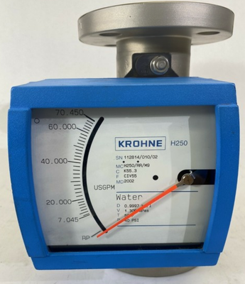 H250-RR-M9 Krohne  Variable Area Flowmeter for Liquid/Gas   KROHNE H250 Flow Meter H250/RR/M9/K2