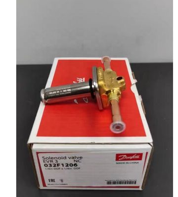 Danfoss EVR 3 Ball Valve 45.2 Bar 1/4 in Brass Solenoid