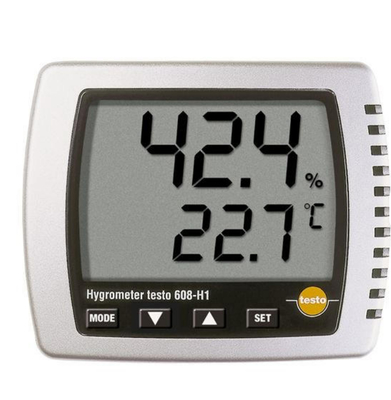 تستو 608-H1 دیجیتال درجه حرارت رطوبت / درجه حرارت / درجه حرارت