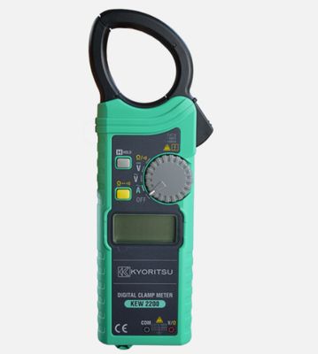 کلمپ متر دیجیتال AC کیوریتسو 2200 AC/DC/Ω 1000A KEW 2200 موجودی