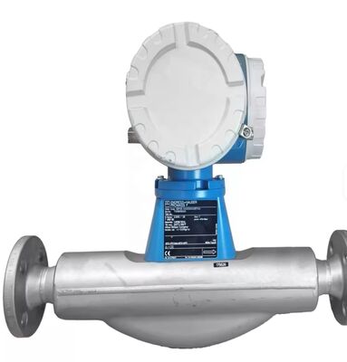 Endress+Hauser Stainless Steel Coriolis Mass Flow Meter with Flange Connectivity and 0.2% Accuracy