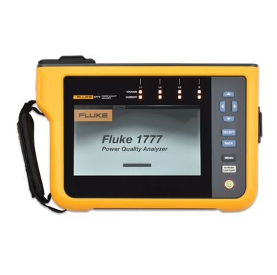 Fluke 1777 تحلیلگر کیفیت قدرت سه فاز با 1000 ولت CAT III/600 ولت CAT IV ایمنی، نمونه گیری همزمان 24 بیتی و ضبط گذرا 8 کیلوولت