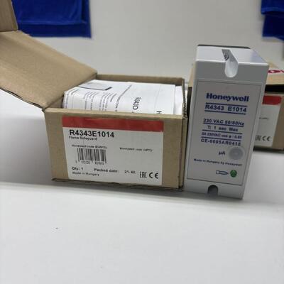 هانیول R4343E1014 رله شعله شناس جدید در جعبه برای ایمنی صنعتی