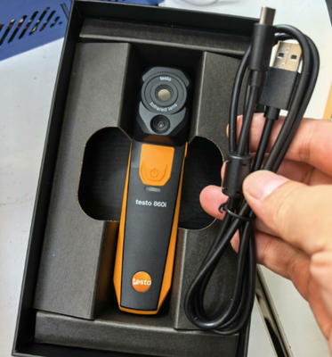 New Original Testo 860i Kit Wireless Thermal Imager for Smartphones - In Large Quantity Available Now