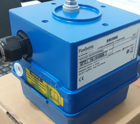 Schneider foxboro Process - SRI986-BIDS7ZZZNA SRI986 ELECTRO-PNEUMATIC POSITIONER, 4 TO 20 MA INPUT, SINGLE ACTING, DIRECT ACTION