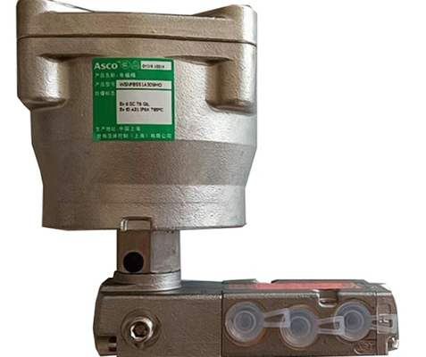 Asco WSNF8551A309MO 24VDC،PILOT OPERATED SOLENOID VALVE-3/2 - 5/2, فولاد ضد زنگ