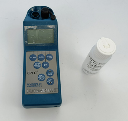 Myron L Ultrameter II 6PFCE 6PIIFCE Water Tester for Conductivity, Resistivity, TDS, ORP, Free Chlorine, pH, and Temperature