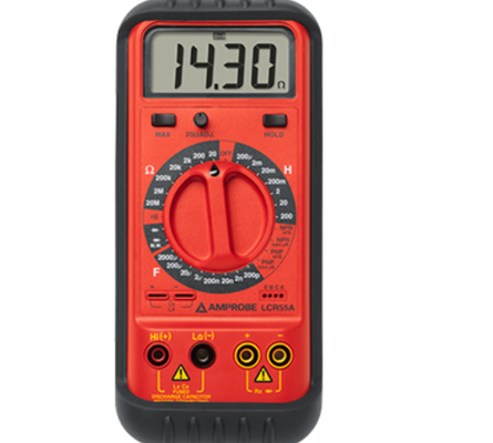FLUKE Amprobe LCR55A LCR متر قابل حمل اندازه گیری استحکام، ظرفیت، مقاومت، ترانزیستورها، دیودها و دیود های مایکروویو