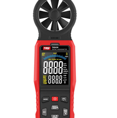 TASI TA642 series TA642A TA642B TA642C Portable Digital Wind Speed Meter Air Volume Tester