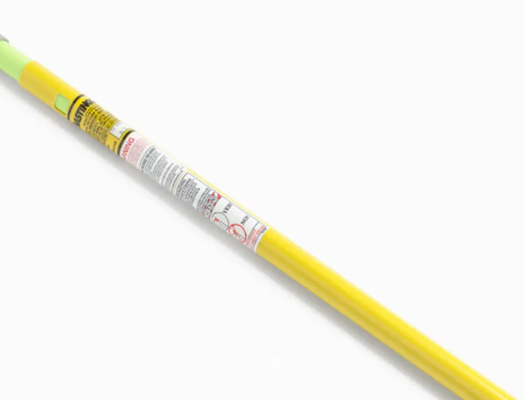 FLUKE Amprobe TIC 410A Hot Stick Attachment adapter extends the voltage limit on the TIC 300 Pro from 1500 AC to 122,000 VAC