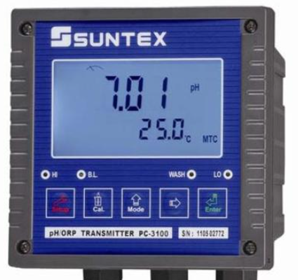 SUNTEX PC-3100 PC-3100RS PC-3310 PC-3310RC Microcomputer pH/ORP Transmitter