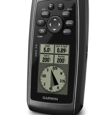 GARMIN GPS Handheld Navigator GPS 73,PART NUMBER010-01504-00
