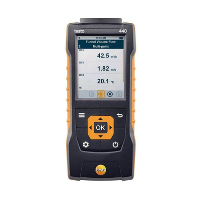 Testo 440 High Accuracy Wide Range Intelligent Temperature Humidity Controller Digital Display 0.1C/F Resolution 1 Year