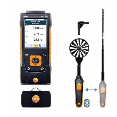 Testo 440 High Accuracy Wide Range Intelligent Temperature Humidity Controller Digital Display 0.1C/F Resolution 1 Year