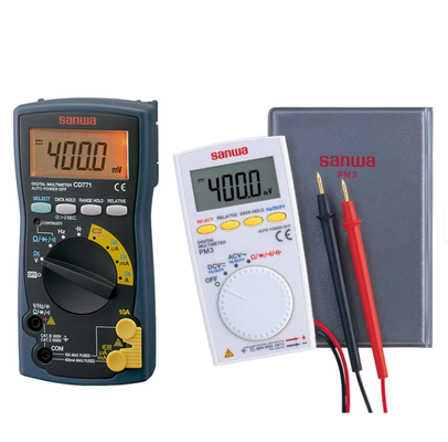 سری مولتی متر آنالوگ دیجیتال سانوا. کلاس 0.5 دقت بالا. 600 ولت ولتاژ AC/DC 10A جریان. شاخص باتری کم. ساخته شده.