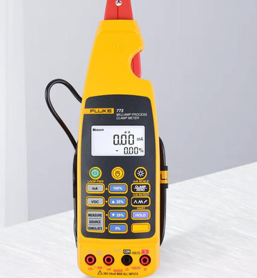 Fluke 773 Milliamp Process Clamp Meter for 4 to 20 mA Signals Without Breaking the Loop and Highly Portable