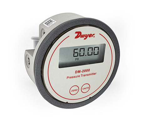 DM-2012-LCD دقت گیج فشار دیجیتال 1% FS در 70 درجه فارنهایت